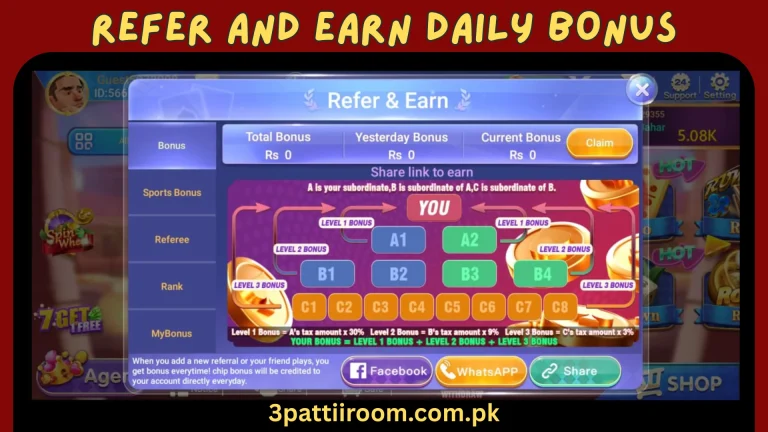 Refer And Earn Daily Bonus